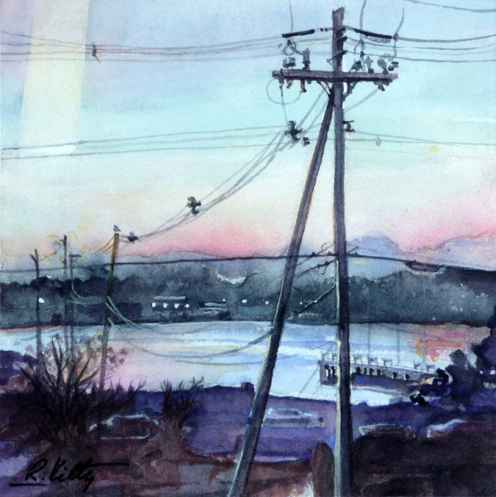 Harbor Lights of Portland, Maine | Bobbi Kilty | Fine Artist